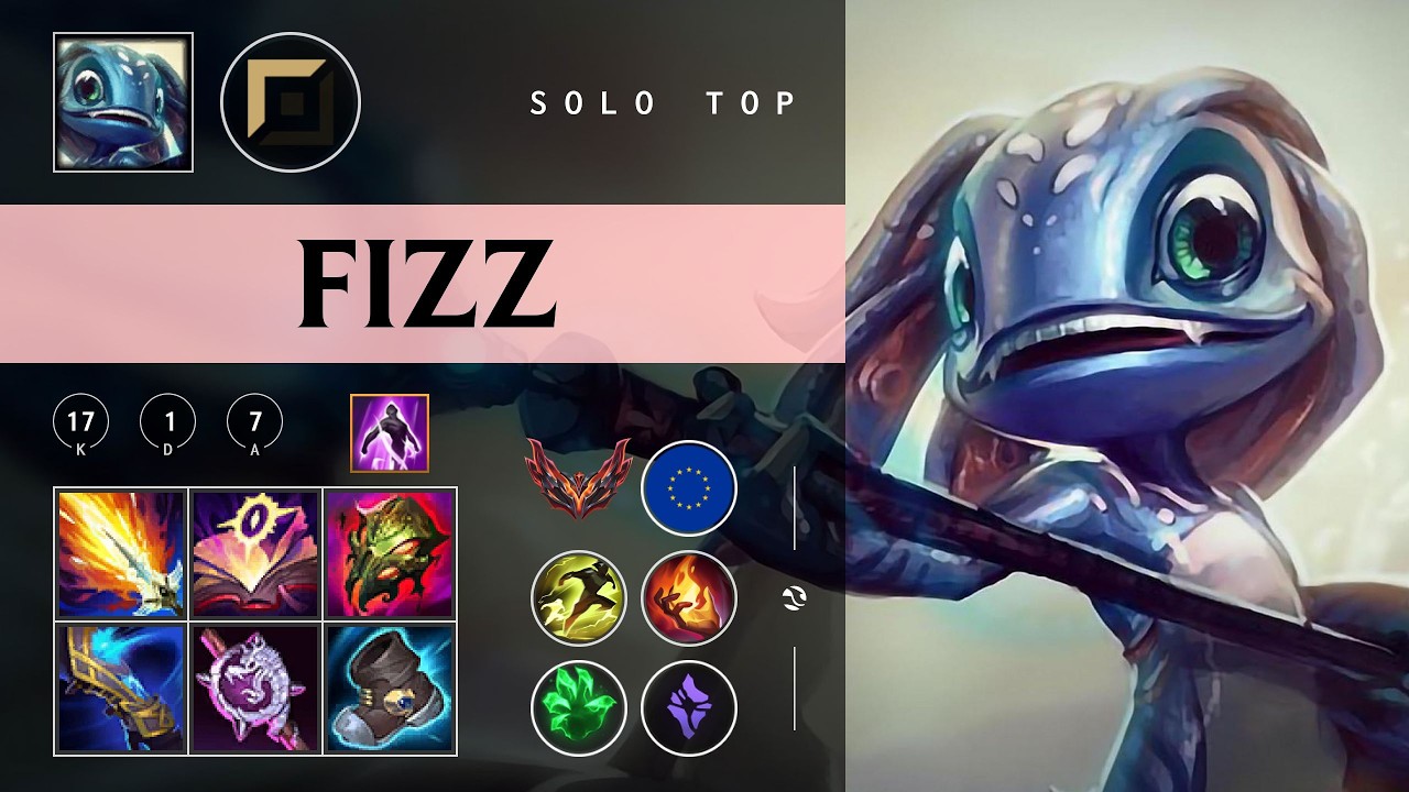 Fizz Top vs Teemo - EUW Grandmaster Patch 26.03