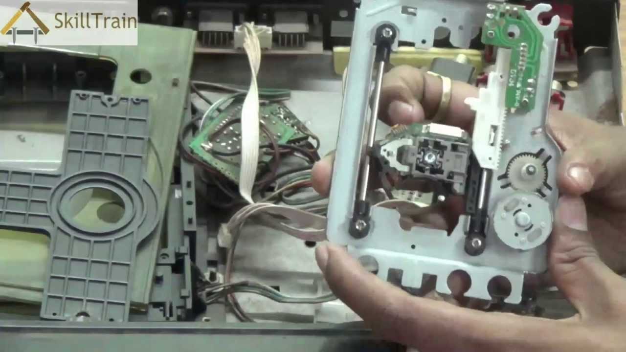 Identifying and repairing faults in a DVD Player (Hindi) (हिन्दी)