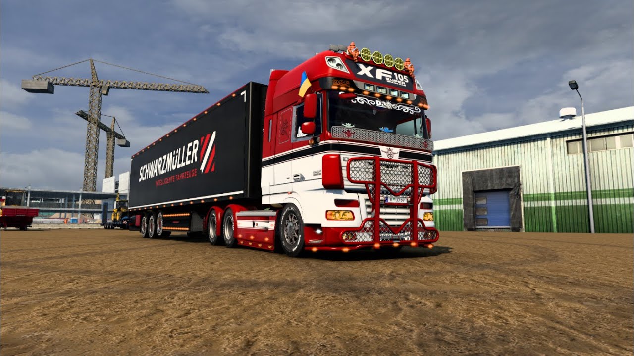 [ETS2 1.46.x] DAF XF 105 by vad&k v 7.11