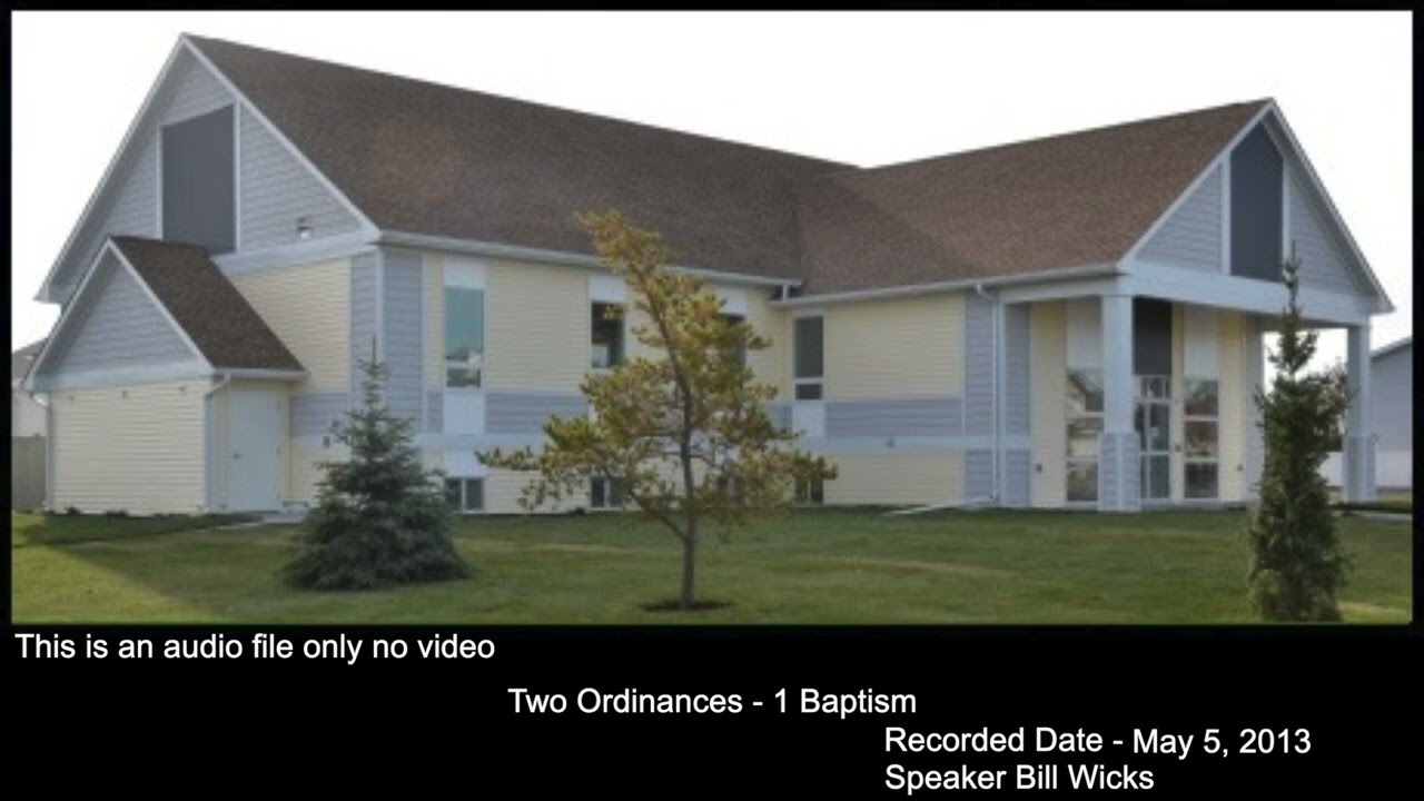 Two Ordinances #1 Baptism -  Matthew 28:18-20
