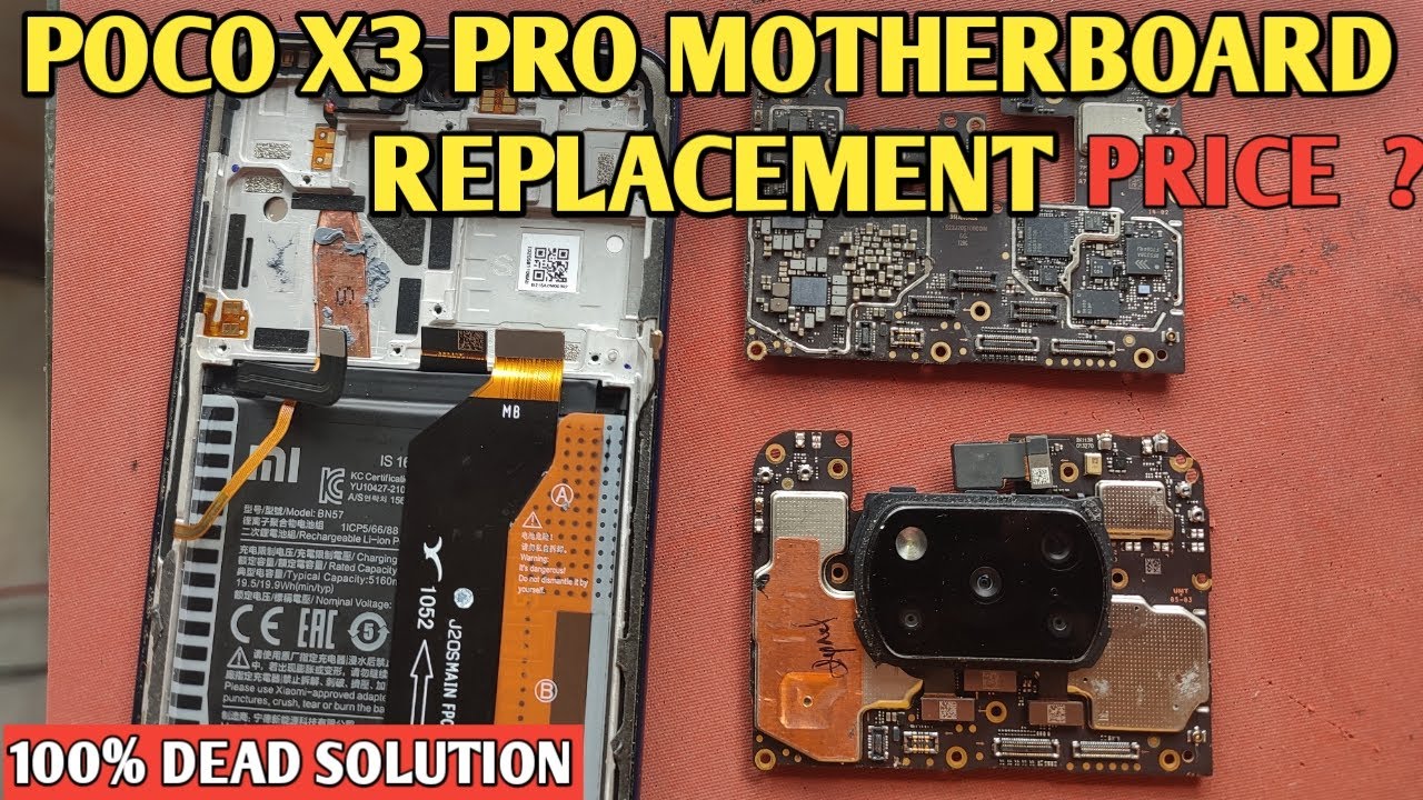 Poco x3 Pro Motherboard replacement price | poco x3 pro 100% Dead solution