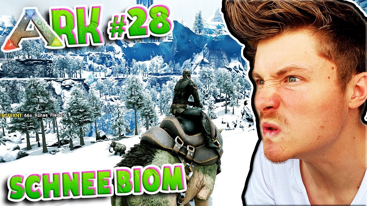RIESIGES SCHNEE BIOM GEFUNDEN | Ark #28 | izzi & Dner