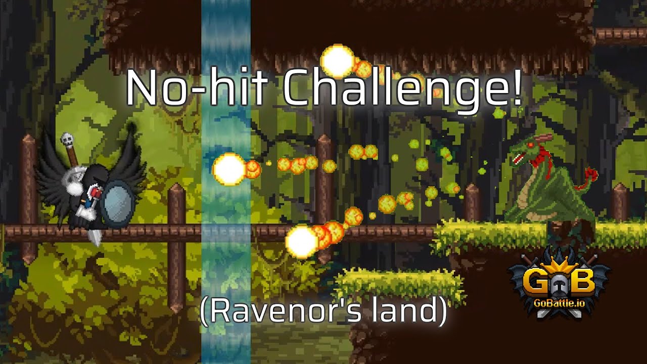 【Gobatle.io】No-hit Challenge Part 1｜Ravenor's land