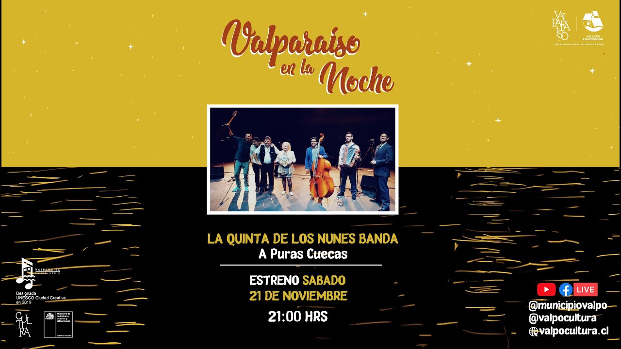 Valparaíso en la Noche  - La Quinta de Los Núñez