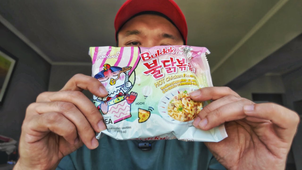 Самый вкусный способ приготовления Buldak Carbonara