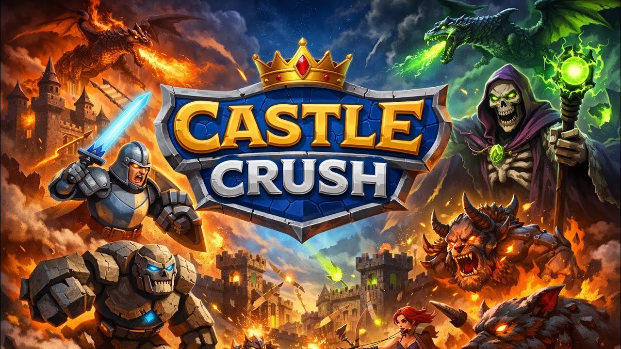 Epic Castle Battles: Ultimate Strategy in Castle Crush! #gameplay #castledefense 