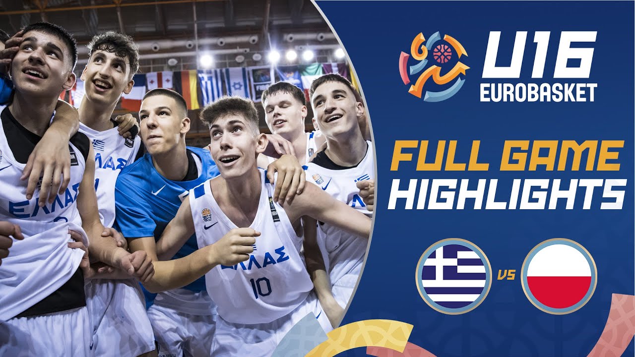 Greece 🇬🇷 vs Poland 🇵🇱 | Highlights | FIBA U16 EuroBasket 2024