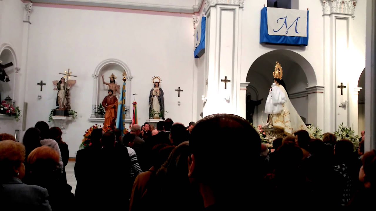 Entrega de ofrendas. Candelaria 2015 - Beniel