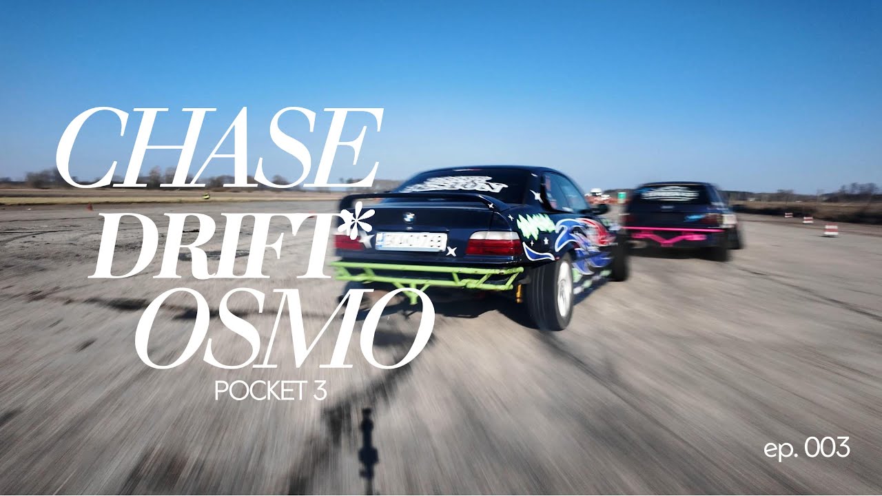 Drift Chase with the Osmo Pocket 3 &ndash; Epic Action Shots!