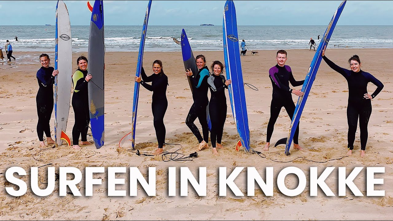 Leren surfen in Surfers Paradise Knokke 🏄🏽‍♀️