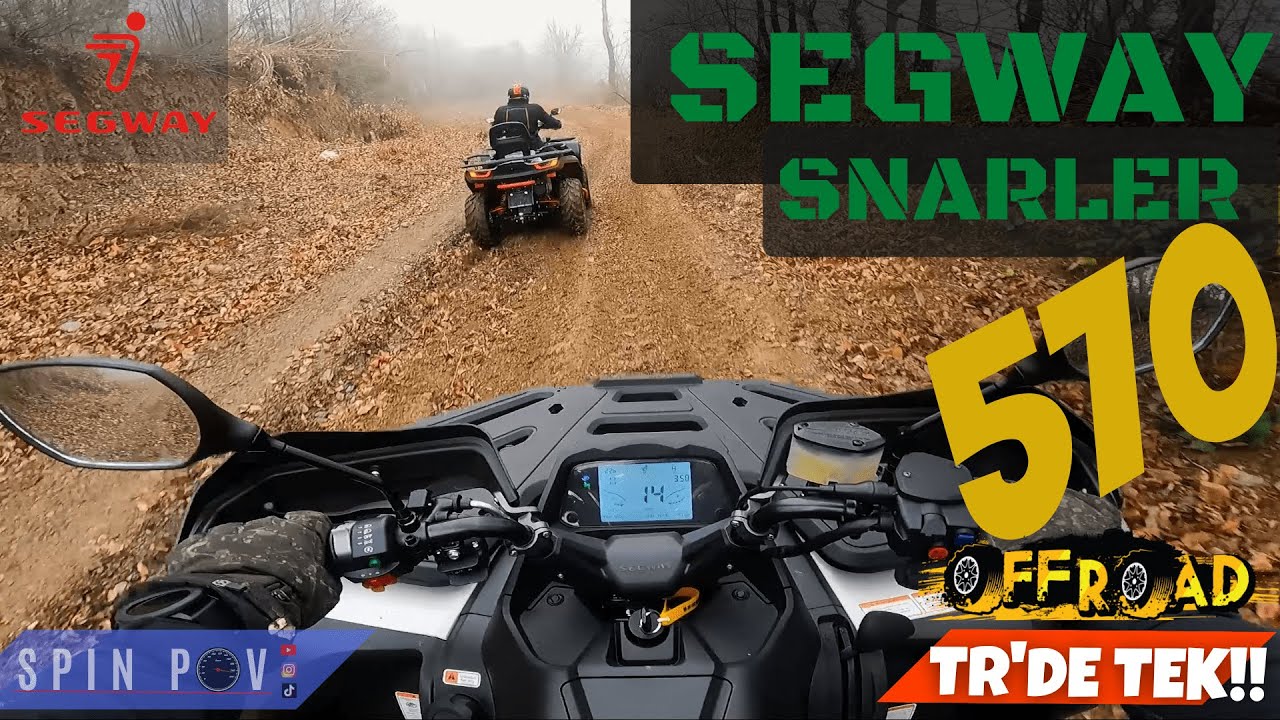 2022 SEGWAY SNARLER 570 LONG - POV Test Ride (Binaural Audio)