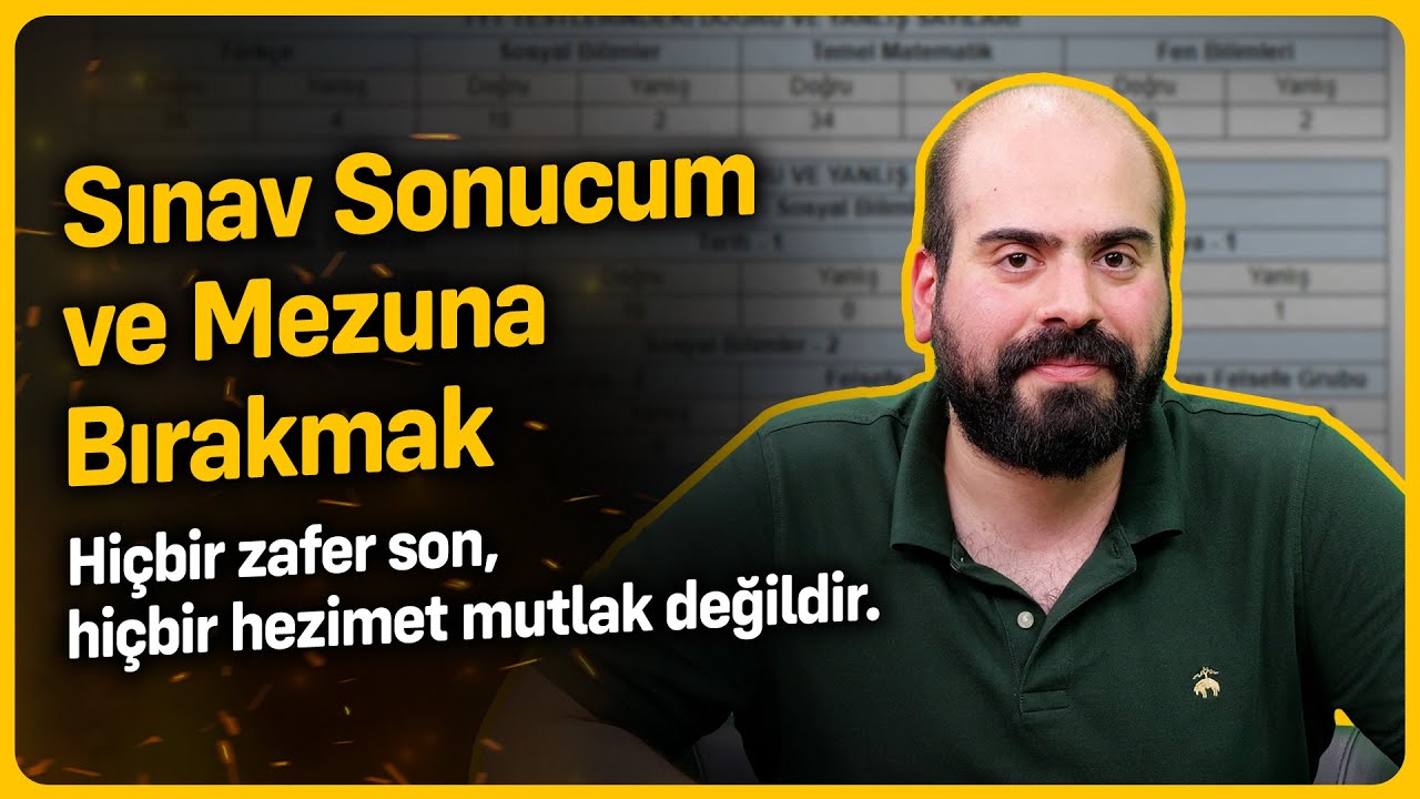 Sınav Sonucum ve Mezuna Bırakmak
