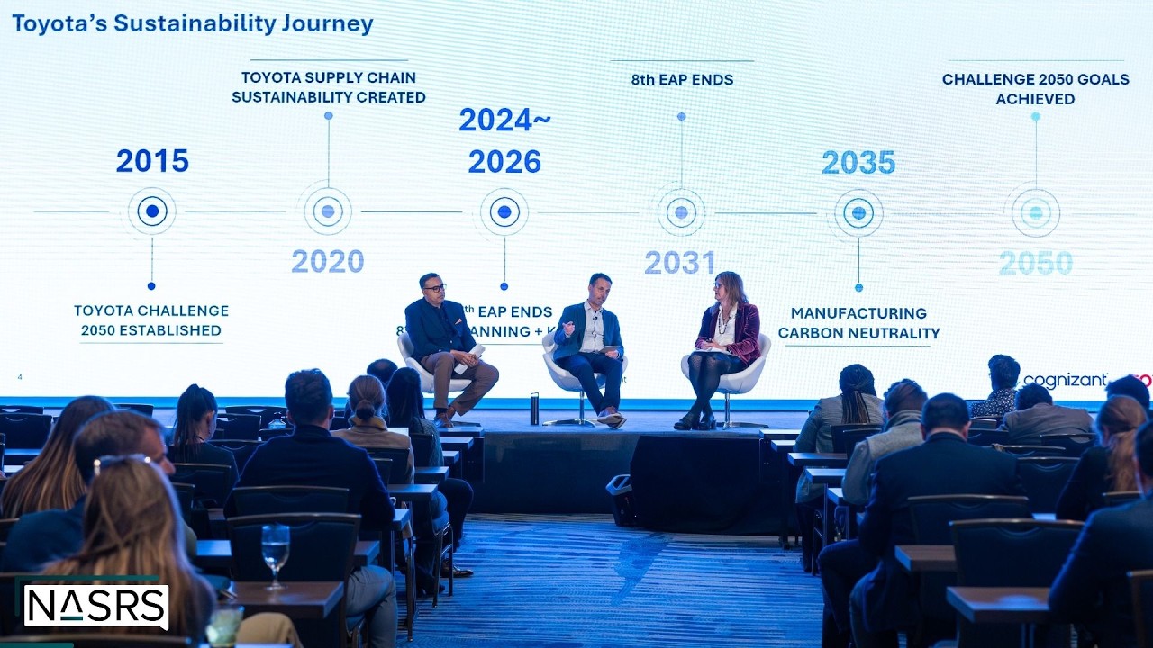 Beyond Compliance: How Toyota & Cognizant Are Shaping an Integrated Sustainability Future | NASRS26