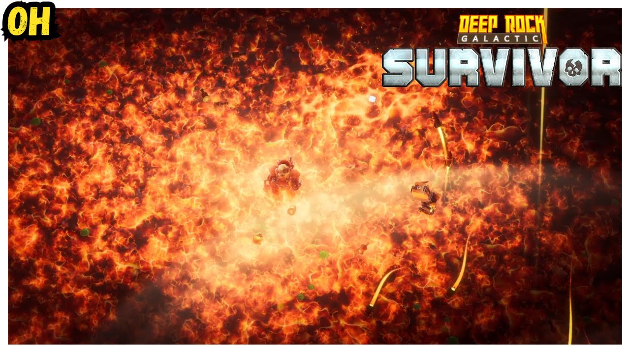 My Level 45 Incendiary Grenade!! Deep Rock Galactic Survivor!
