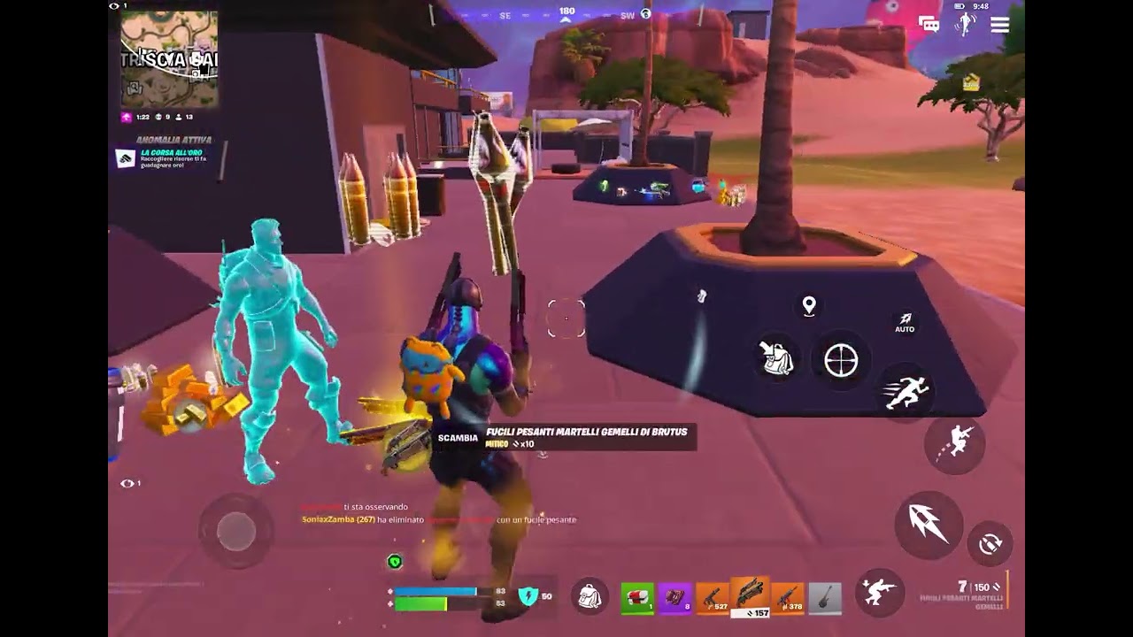 Today I can't win (￣ー￣) - Fortnite mobile gameplay
