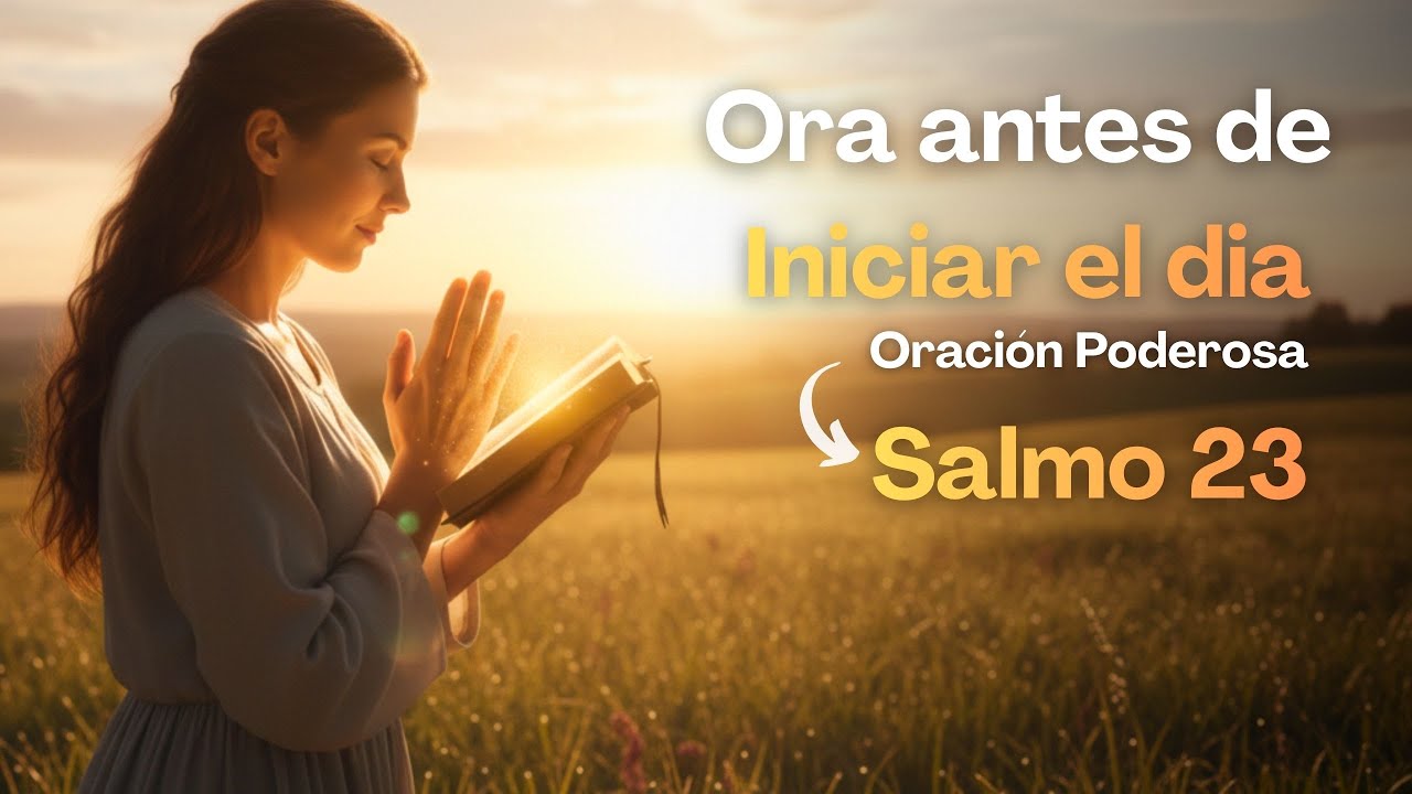 Oración de la Mañana Salmo 23: La Oración Poderosa de la Prosperidad Divina 🌟
