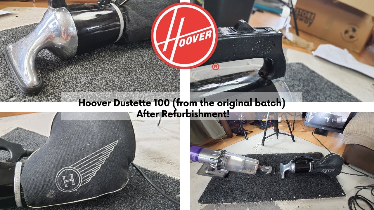 #Antique #Canadian Hoover Dustette 100 - After Refurb and Dyson V11 vs MATCH!