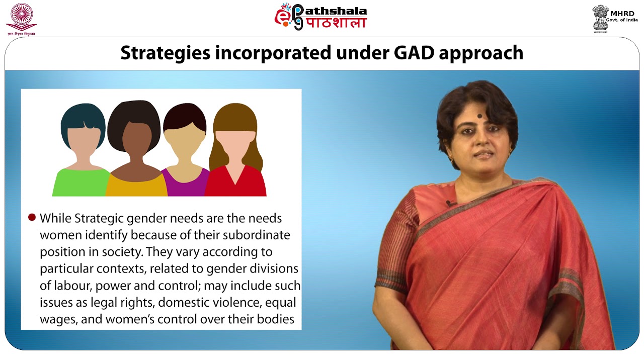 Approaches to women development