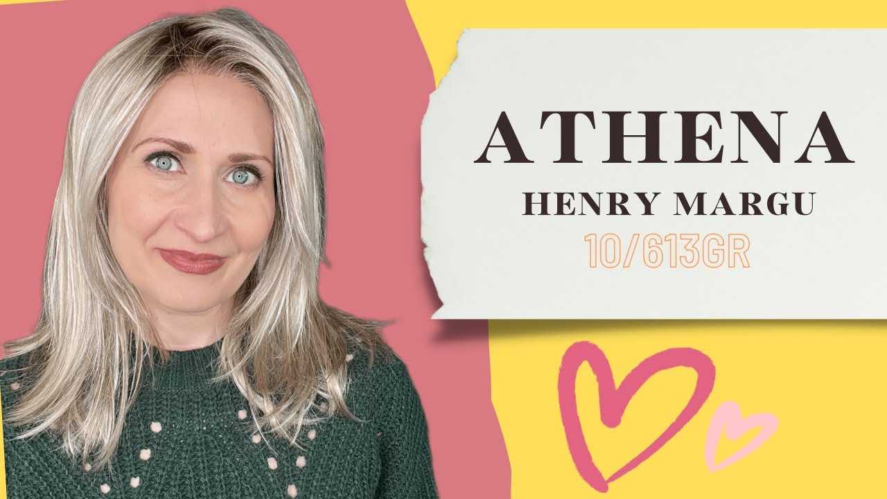 WOW! 💕 Athena by Henry Margu in Platinum Blonde 10/613GR #syntheticwig #wigs #lowdensitywig