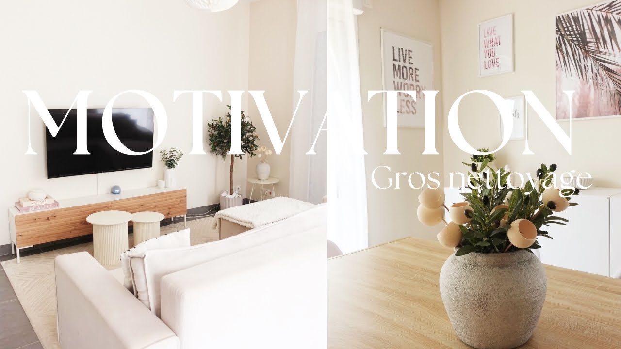 CLEAN WITH ME | MOTIVATION • Nettoyage en profondeur • On se motive ensemble •