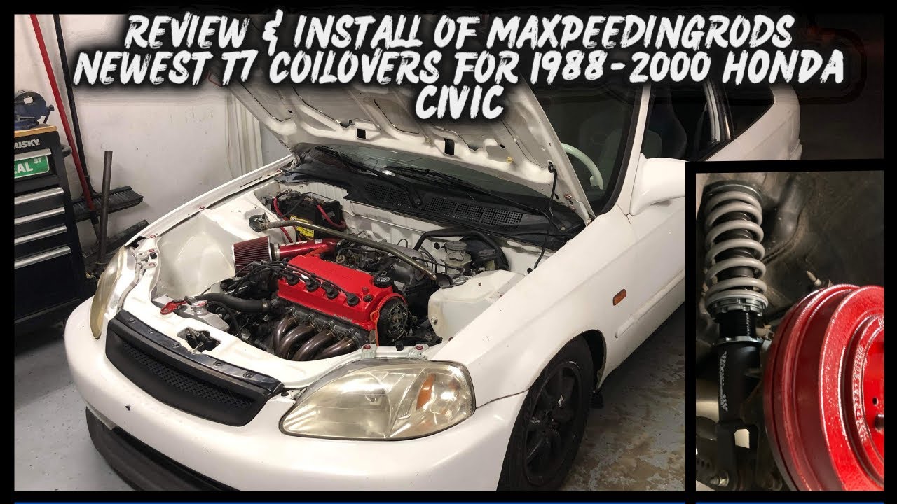 MAXPEEDINGRODS NEWEST T7 COILOVER REVIEW, INSTALL & DRIVE