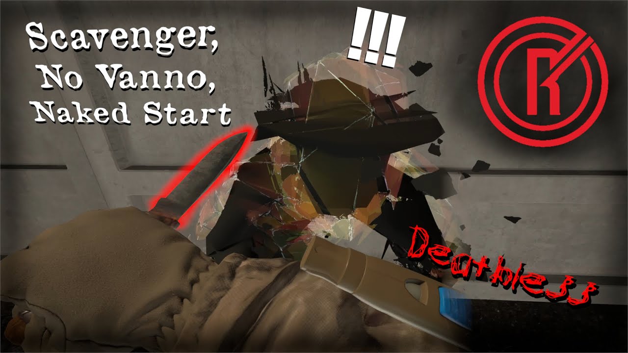 Opening up the entire map at sec level 0! - Deathless Scavenger Run! - Into The Radius (Modded)