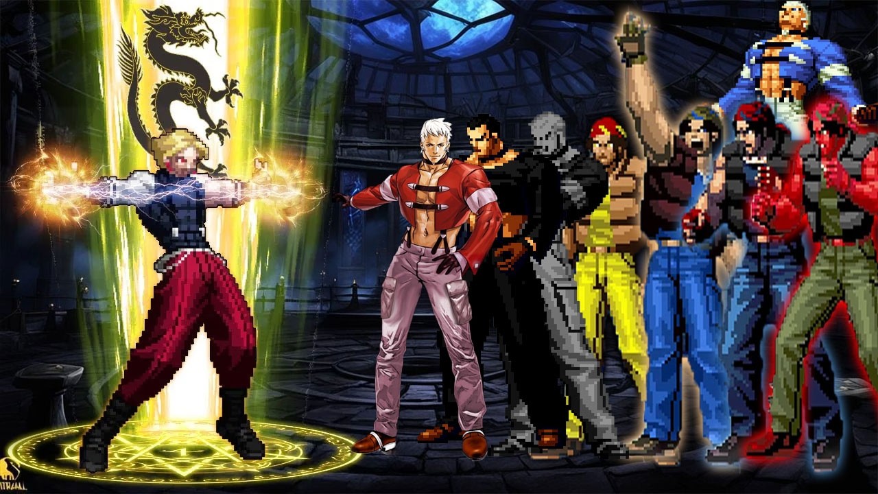 [Mugen KOF] Dream Clone Adel Vs Ralf Jones, Yashiro Nanakase Team
