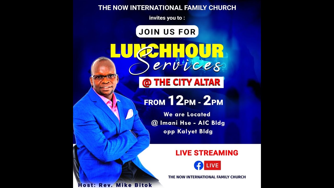 HOW TO BEGIN AGAIN. Part 5 -||-Pst. Mike K. Bitock -|| NOW International Family Church