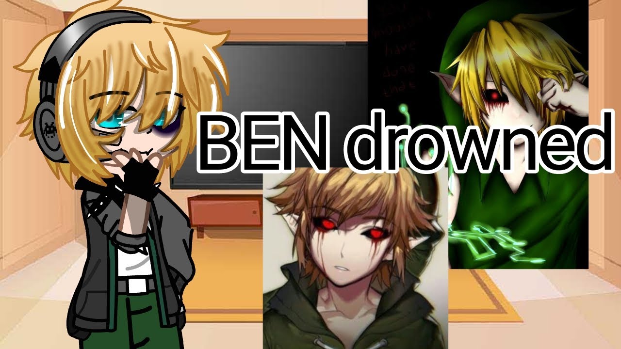 pasado Crepipastas reacciona  a Ben drowned o ven el ahogado  5//6  👾.  (⚠️ chico x chico )