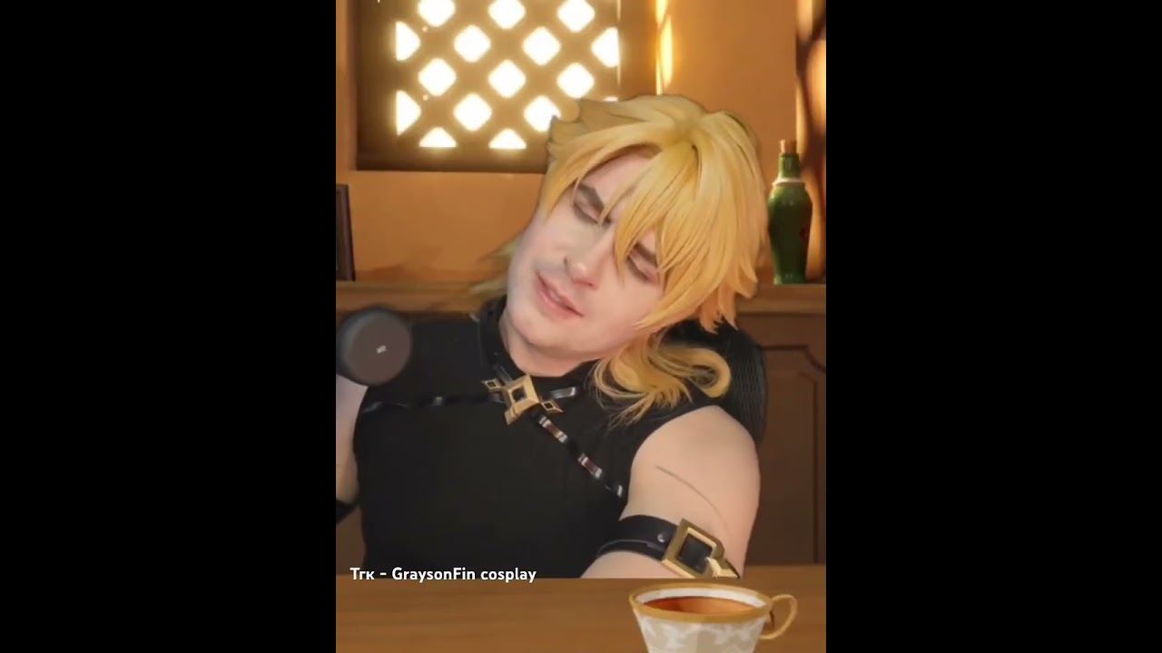 Варка в день баннера #cosplay #genshinimpact #varkagenshin #genshin n