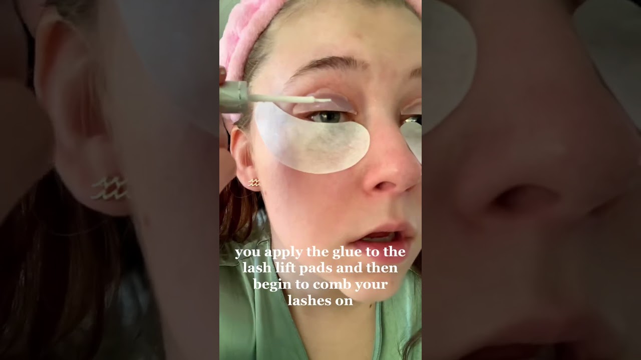 First time using a lash lift kit