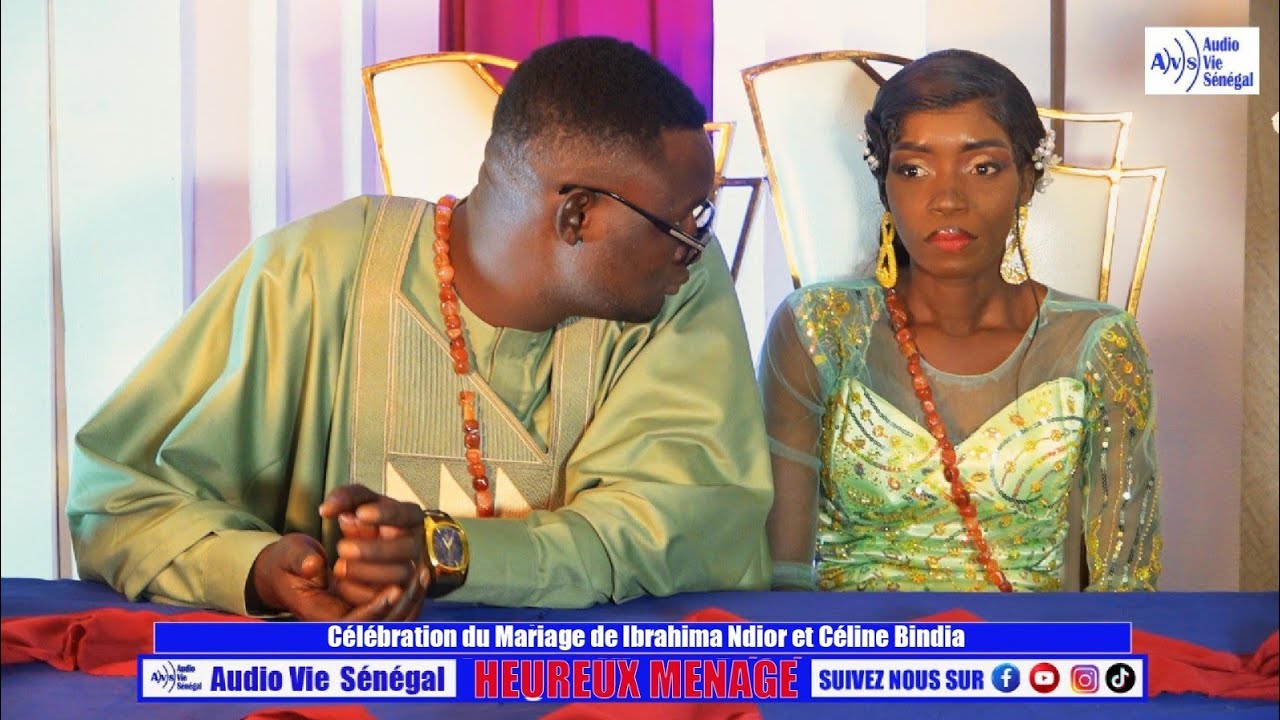 Célébration du mariage de Ibrahima Ndior et Céline Lélé Bindia