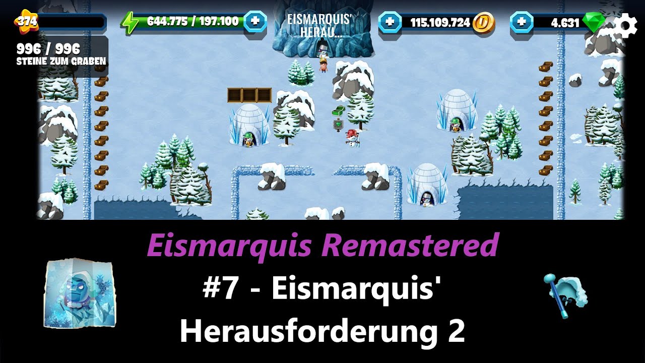 Lets Play Diggy's Adventure – Eismarquis Remastered – #7 Eismarquis' Herausforderung 2 (deutsch)
