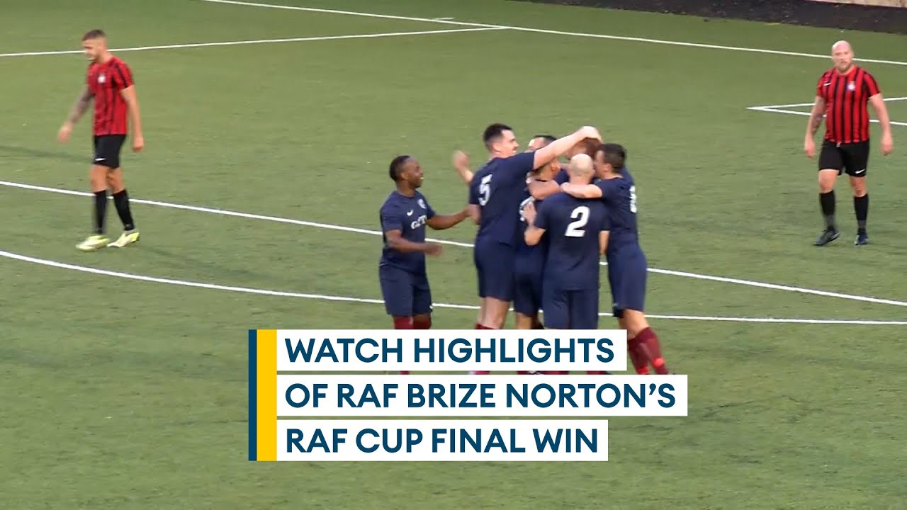 Impressive Brize Norton overpower Leeming to win RAF Cup Final | HIGHLIGHTS