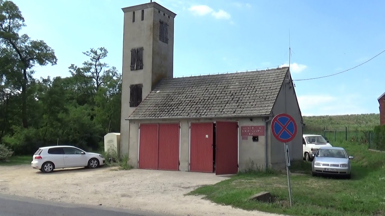 Podziękowania dla Pani Krysi oraz pożegnanie Forda Tranista z stara remiza OSP BUCZ.