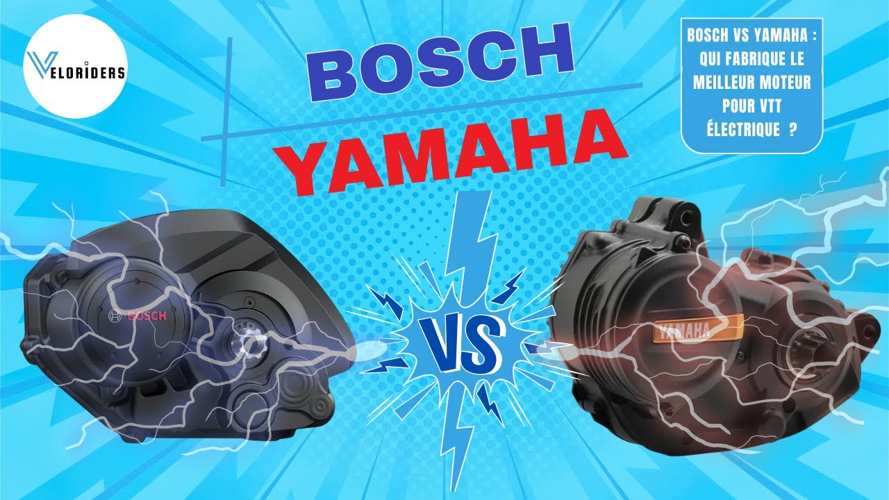 🚵&zwj;♂️⚙️ Bosch vs Yamaha : Qui fabrique le meilleur moteur pour VTT &eacute;lectrique en 2025 ? ⚡