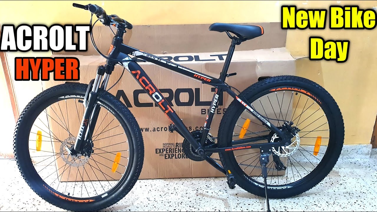 Unboxing of My New MTB Acrolt Hyper 27.5 | Installation of gear cycle at home | New Bike Day