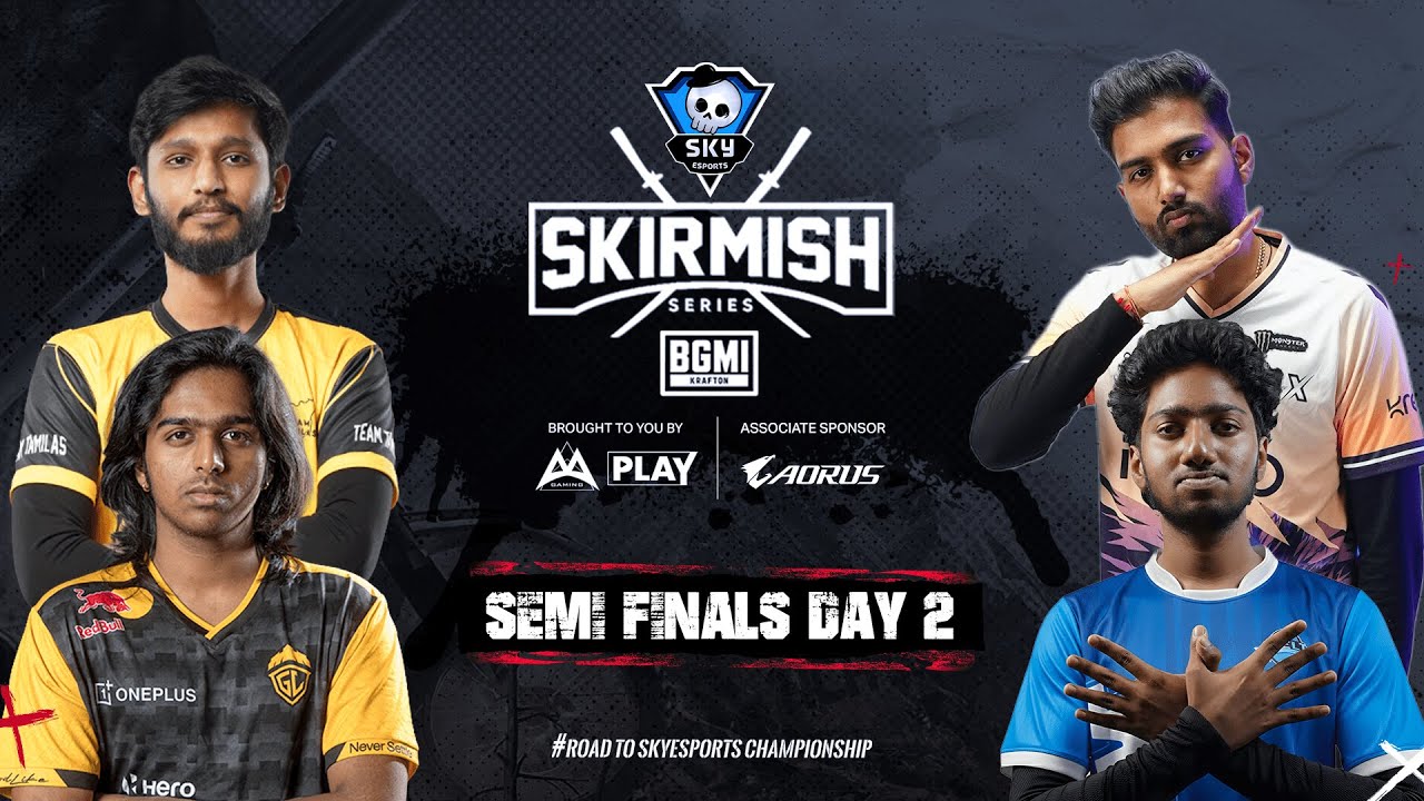 SKYESPORTS SKIRMISH SERIES | #BGMI | DAY 2 | SEMI FINALS | Ft. SOUL | GODL | RNTX | WELT | K9 | GDR