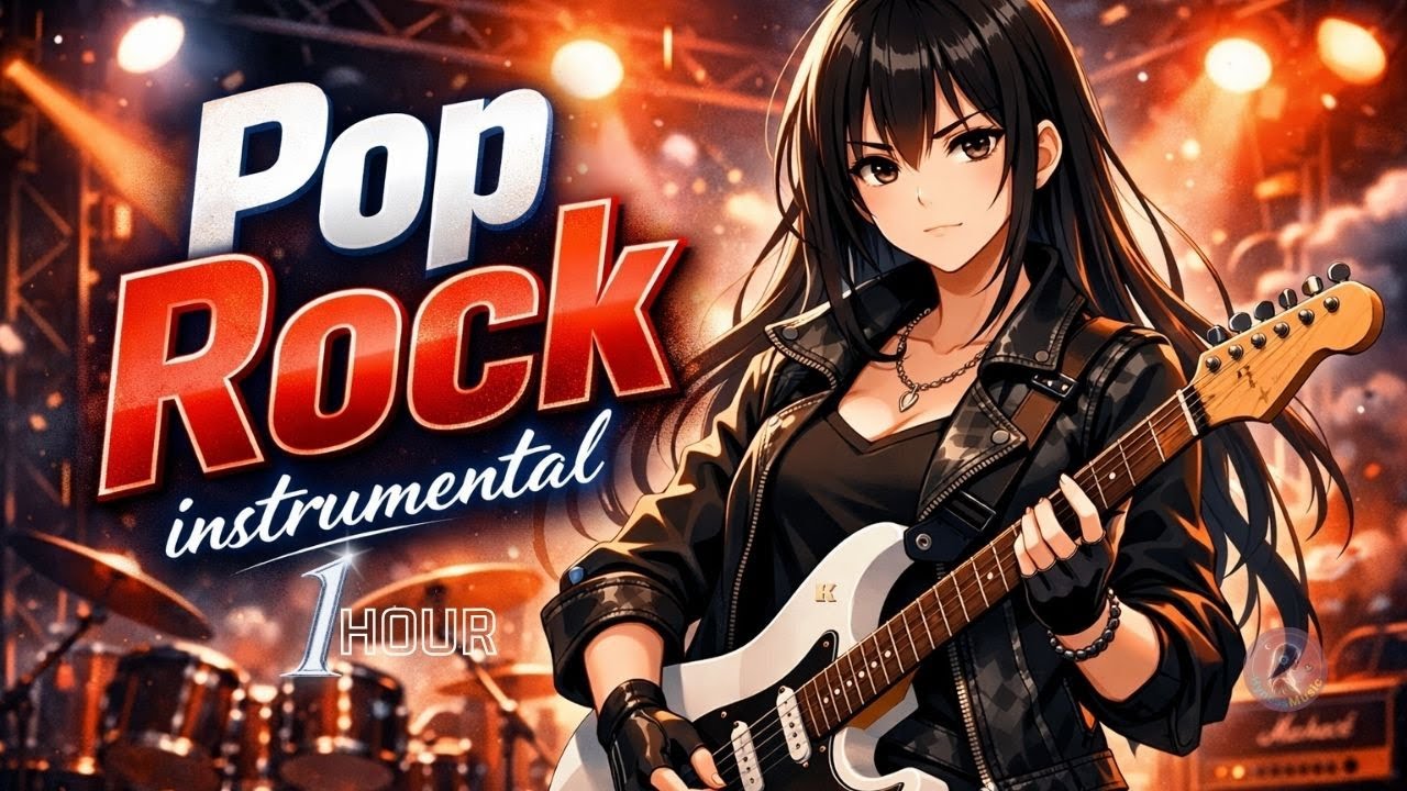 1 Hour Pop Rock Instrumental || Pop/Rock || by-HynessMusic