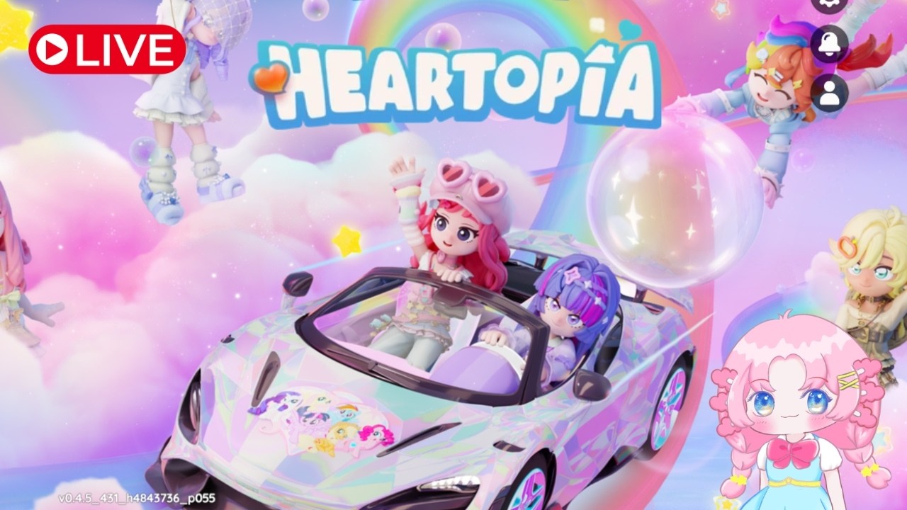 [🔴 LIVE] Keliling mencari Starfall Shard - HEARTOPIA ❤️ Indonesia