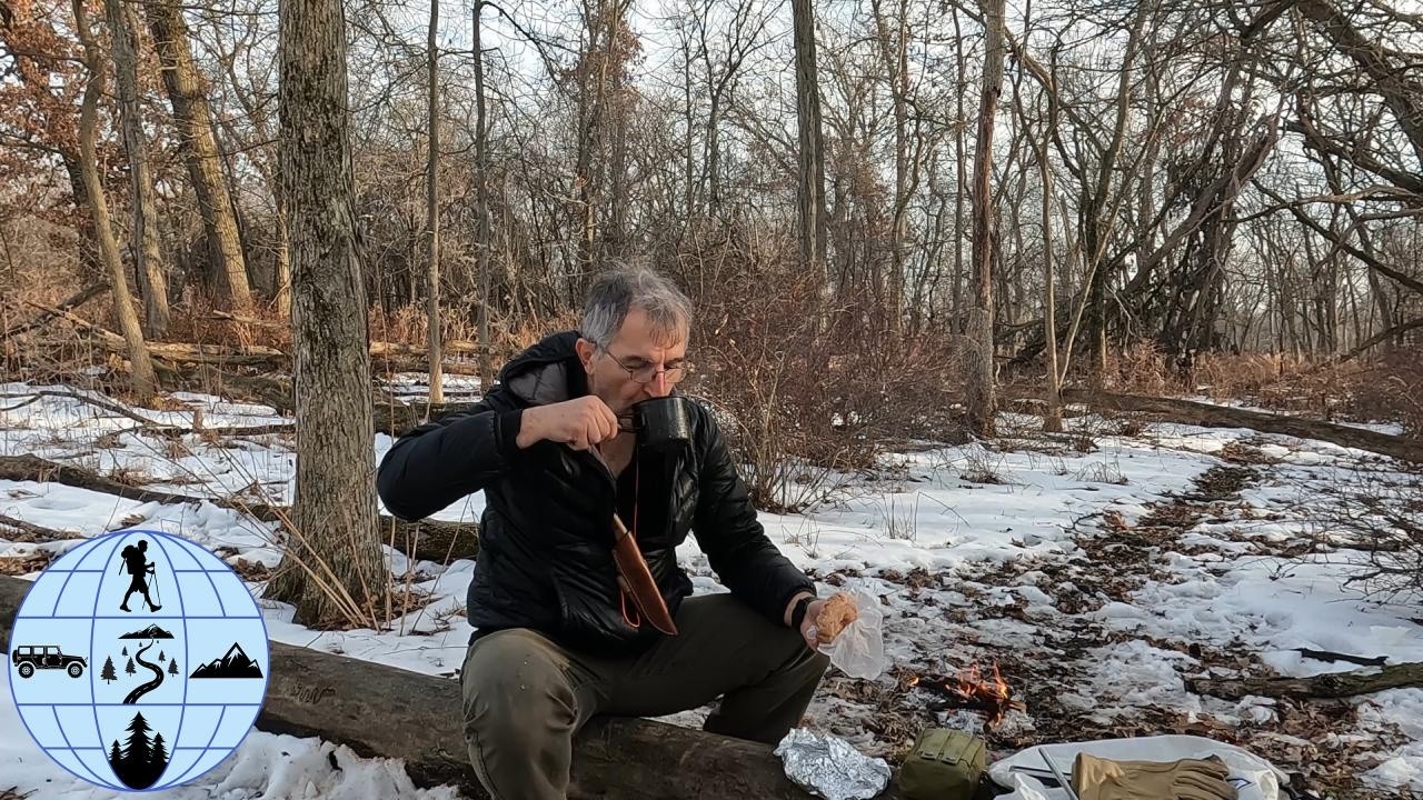 Жареный стейк, кофе 