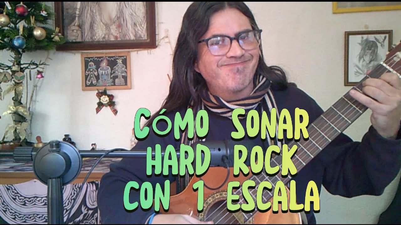 CÓMO SONAR HARD ROCK CON 1 ESCALA