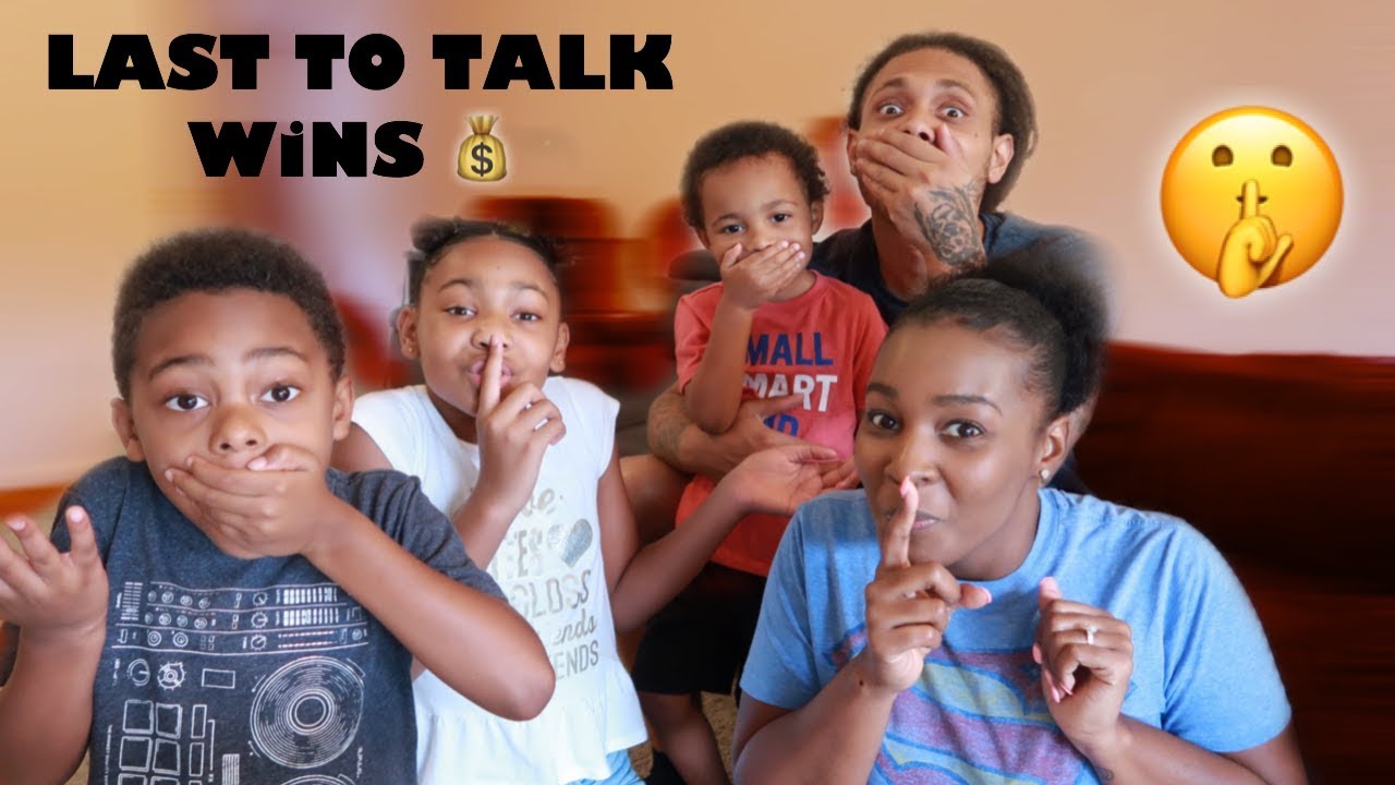 LAST TO TALK WINS $10,000- CHALLENGE