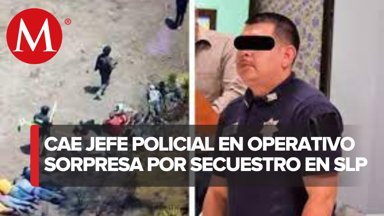 Detienen a jefe de policía de Matehuala y a tres elementos en operativo sorpresa