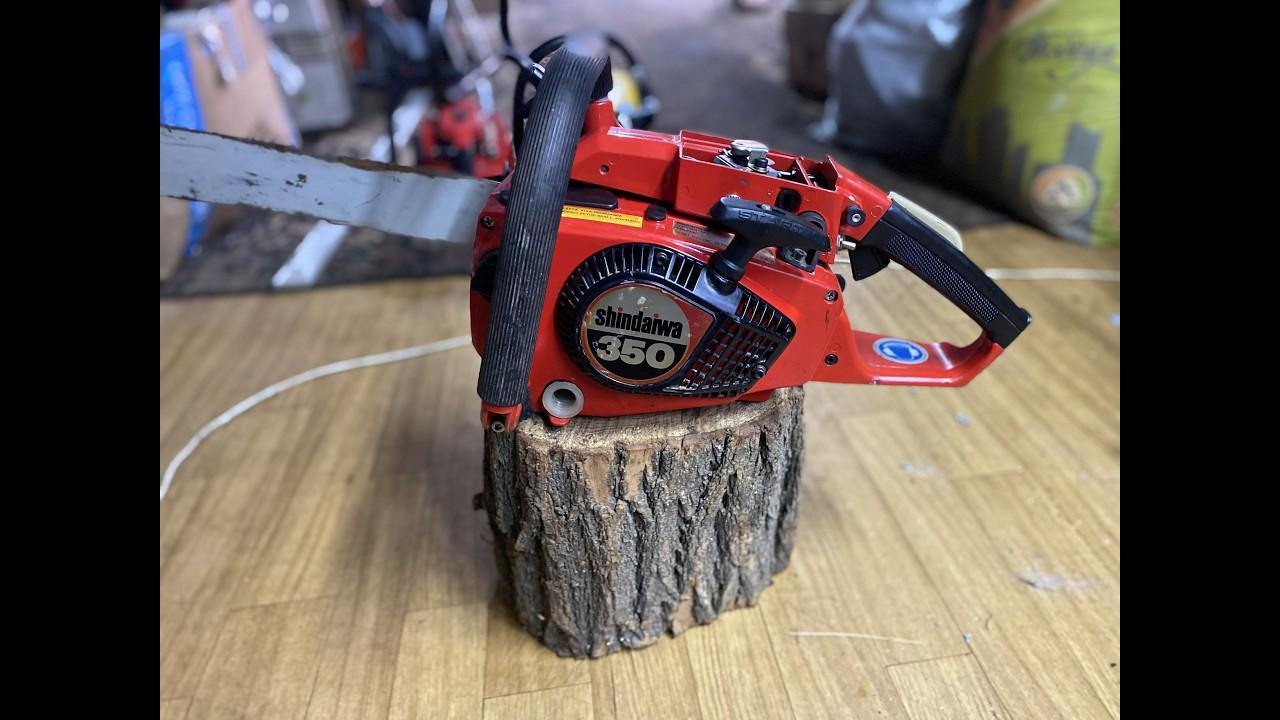 Shindaiwa 350 1982г воскрешение легенды