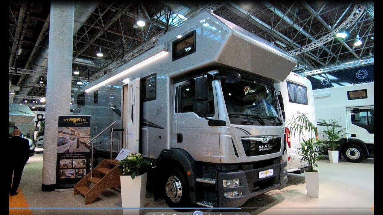 Phoenix Top X Alkoven MAN TGM Motorhome expedition luxury RV Camper Van walkaround + interior V0017