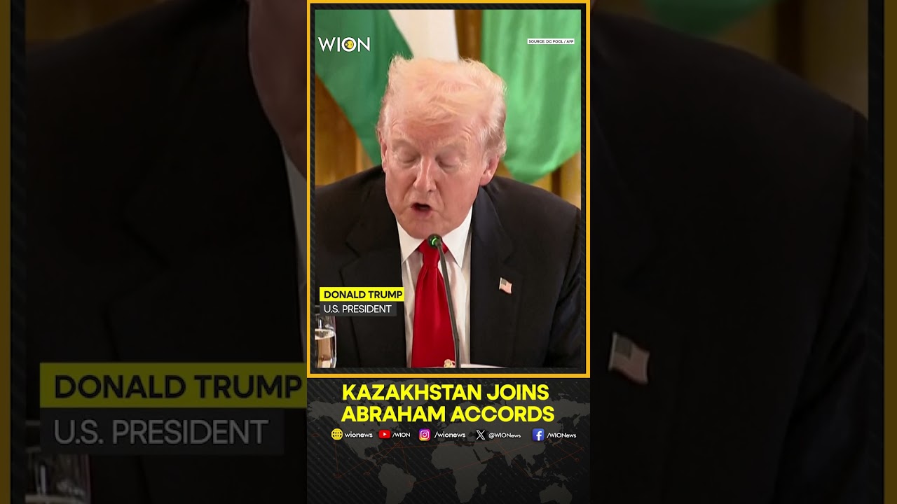 Kazakhstan Officially Joins Abraham Accords, Trump Announces | WION