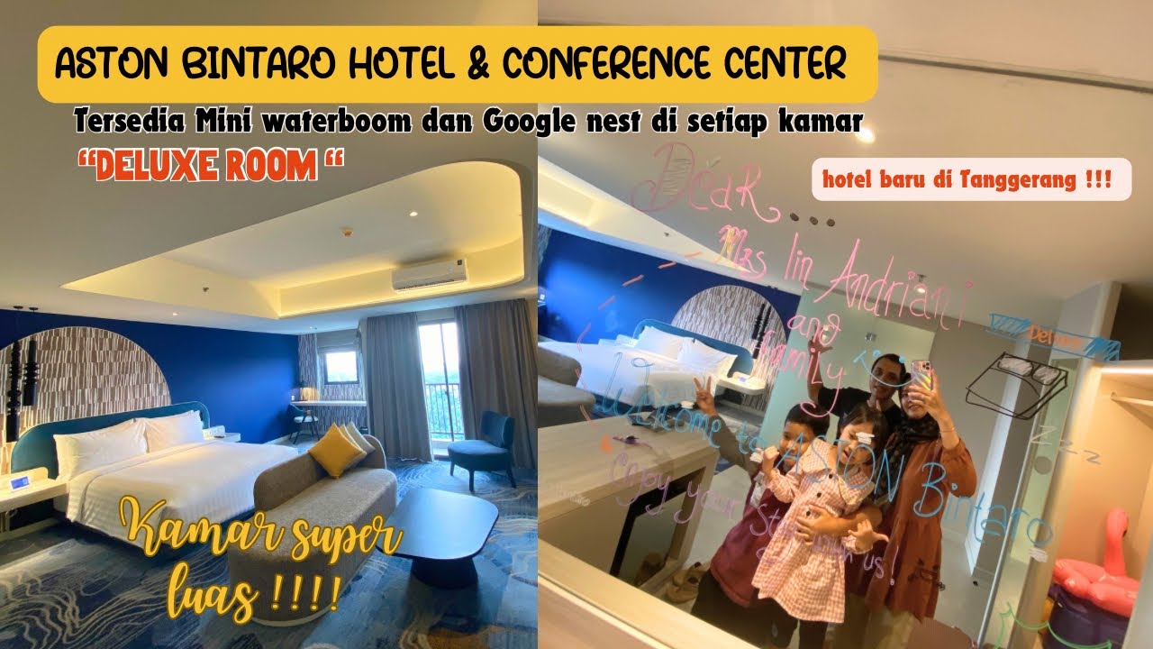 HOTEL BARU DI TANGGERANG || ASTON BINTARO || DELUXE ROOM