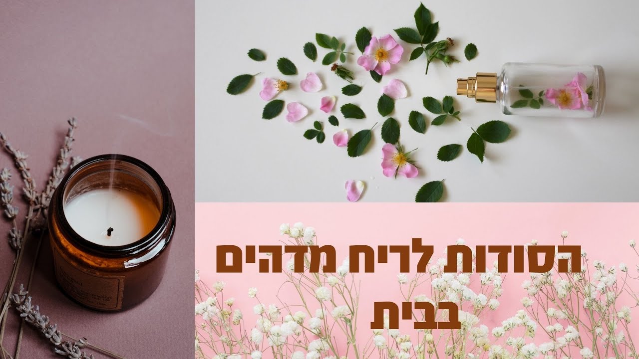 הסודות לריח מדהים בבית
