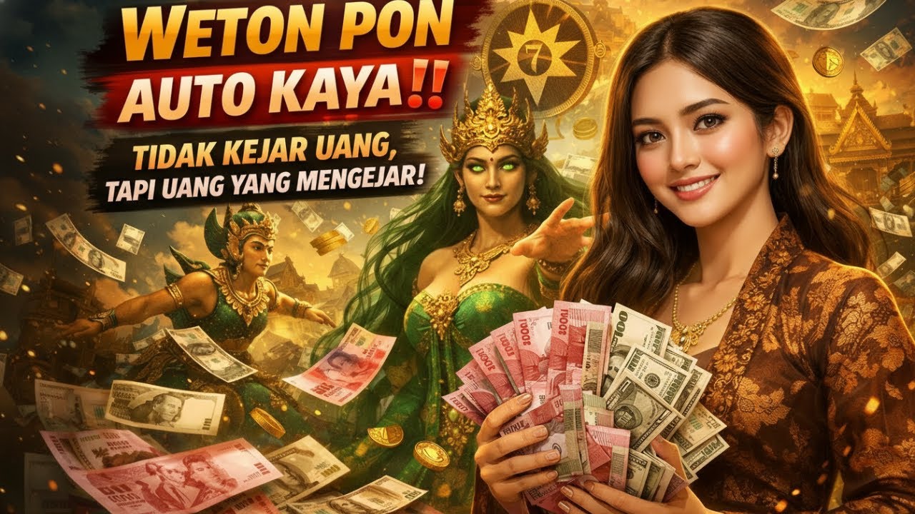 WETON PON AUTO KAYA‼️ TIDAK KEJAR UANG, TAPI UANG YANG MENGEJAR